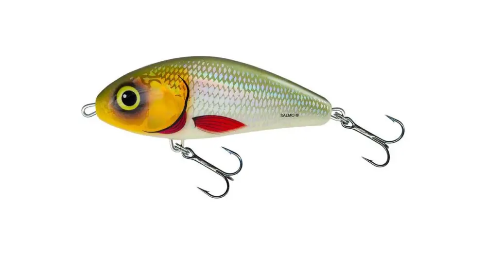 Novinka Salmo Wobler Fatso Silver Halo Sinking - 10 cm