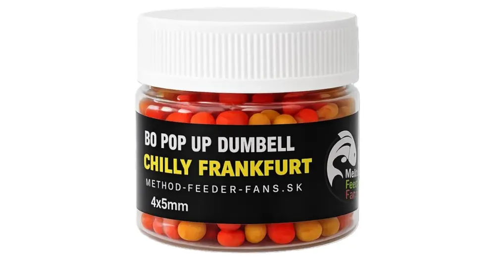 Kup Teď Method Feeder Fans Micro Dumbell Method Feeder Fans 4x5 mm 25 ml - Chilly Frankfurt