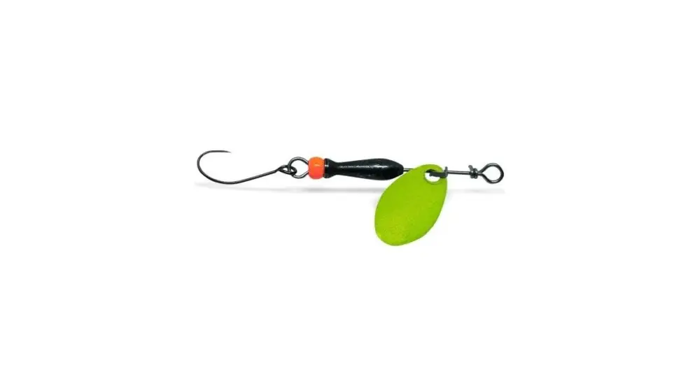 JigovkyCZ Třpytka Classic Barbless Fluo Yellow (Black/Orange) - 000 Tovární Cena