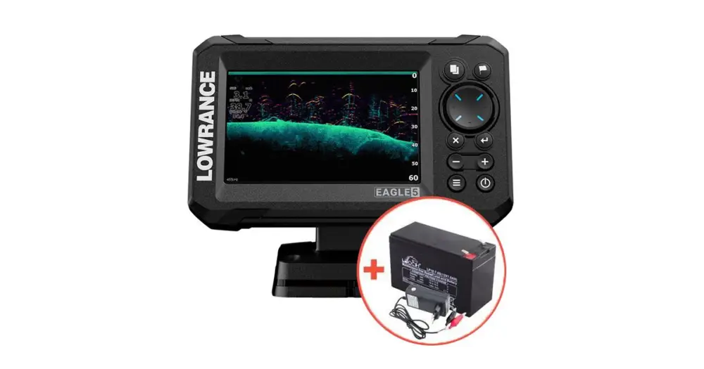 Vysoce Kvalitní Lowrance Echolot Eagle 5 Bez Sondy