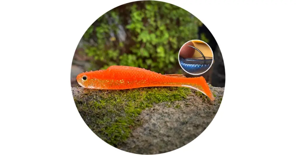 RedBass Gumová Nástraha Ripper Kicker Orange G UV - XX 155 mm 23 g Aktuální