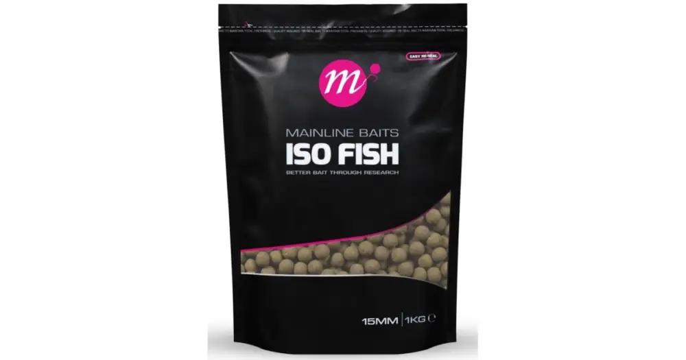 Mainline Boilie Shelf Life ISO Fish - 1 kg 15 mm Objednat Nyní