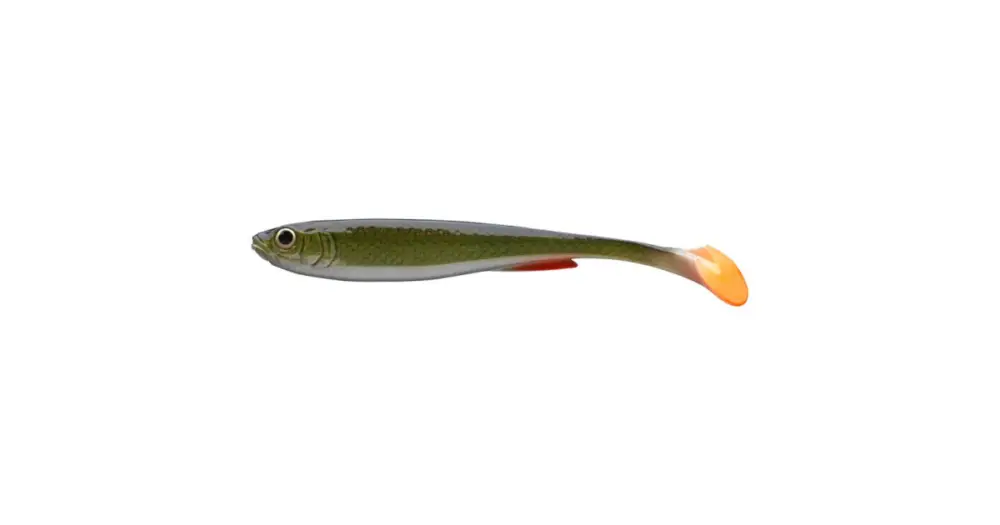 Akční Cena Daiwa Gumová Nástraha Prorex Slim Shady Golden Natural Green Roach - 16 cm 25,5 g