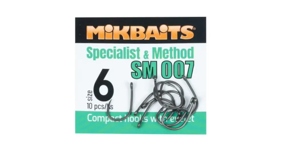 Mikbaits Háčky Specialits & Method SM 007 Hook 10 ks - 12 Must-Have