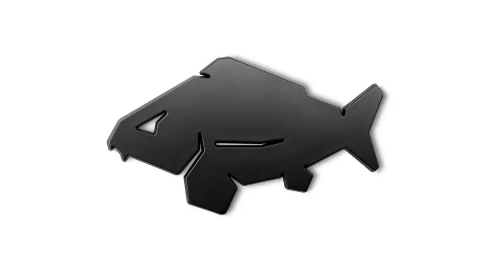Delphin 3D Nálepka Carp Černá Sezónní Sleva