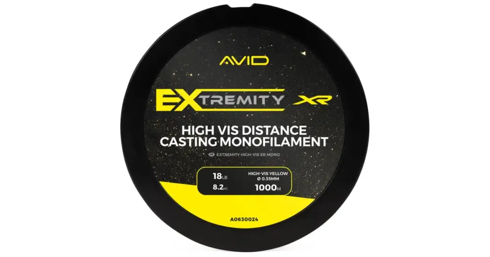 Oblíbený Avid Carp Vlasec Extremity Hi-Vis XR Mono 1000 m - 0,35 mm 8,2 kg