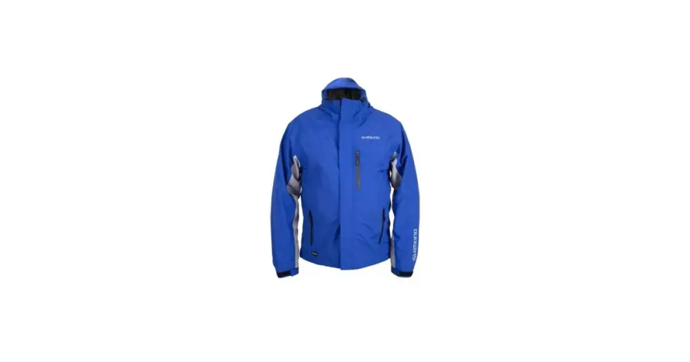 Shimano Bunda Wear Rain Jacket Non Padded Blue - XL Horká Nabídka