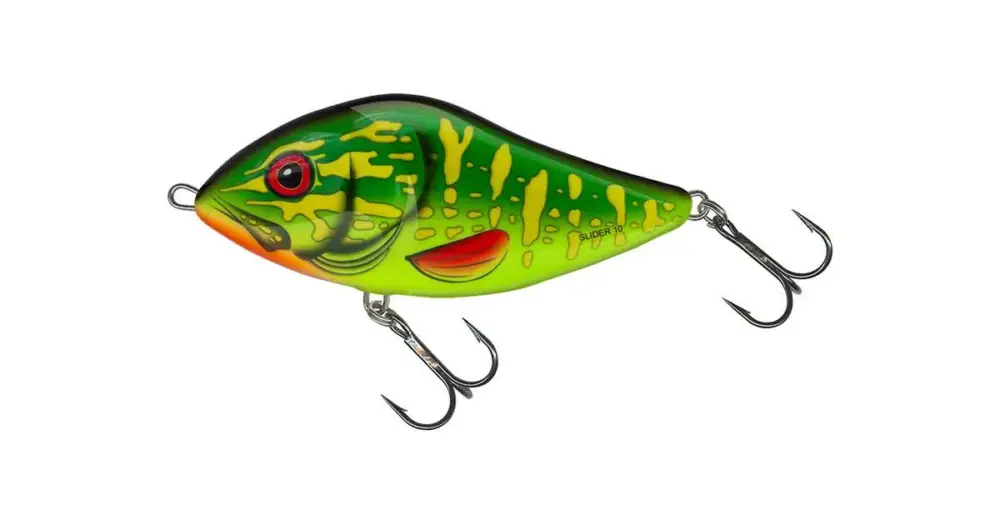 Salmo Wobler Slider Sinking Green Pike - 5 cm Nová Kolekce