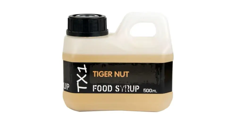 Časově Omezené Shimano Booster TX1 Food Syrup Attractant Tiger Nut 500 ml