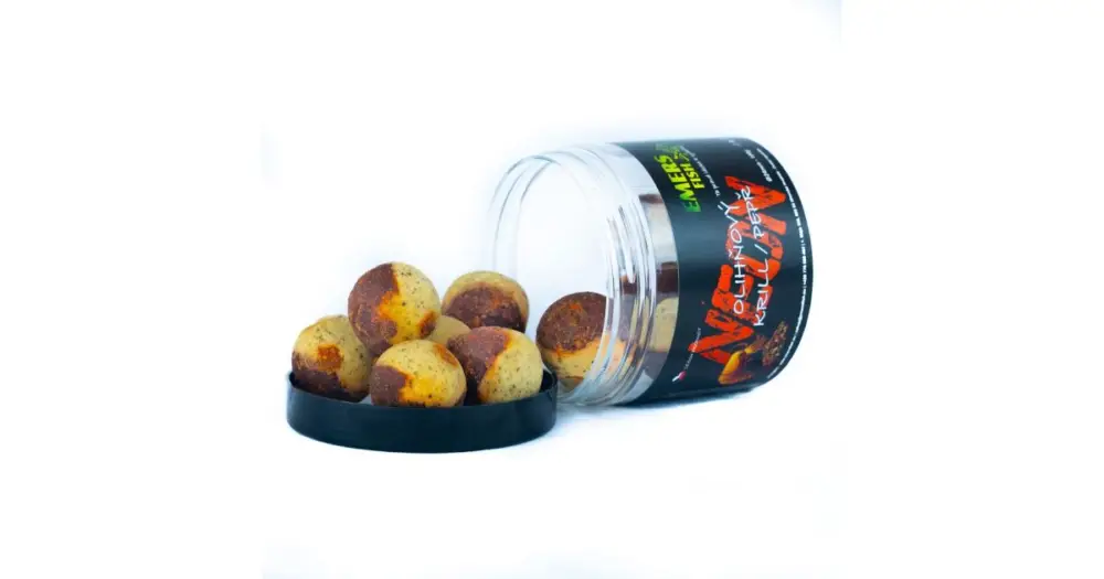 Nízká Cena Emersfish Boilie Neonky Olihňový Krill Pepř 50 g - 20 mm