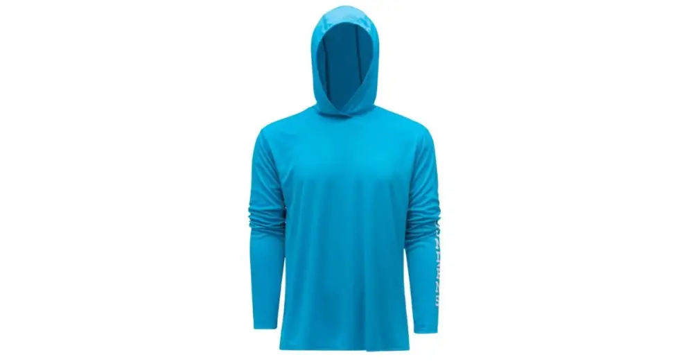 Grundéns Funkční UV Mikina Tough Sun Hoodie Azure - M Originální