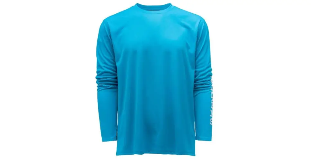 Grundéns Funkční UV Triko Tough Sun Crew Azure - XL Levný