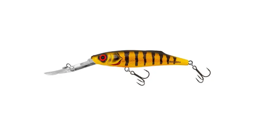 Levný Salmo Wobler Freediver Super Deep Runner Natural Perch - 9 cm 11 g