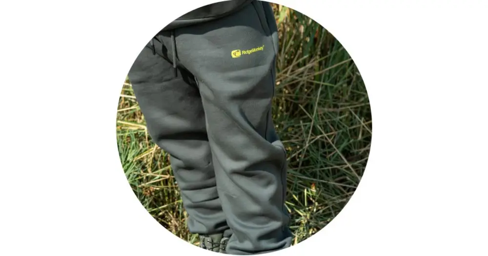RidgeMonkey Kalhoty APEarel ThermaPro Heavyweight Joggers Green - S Must-Have