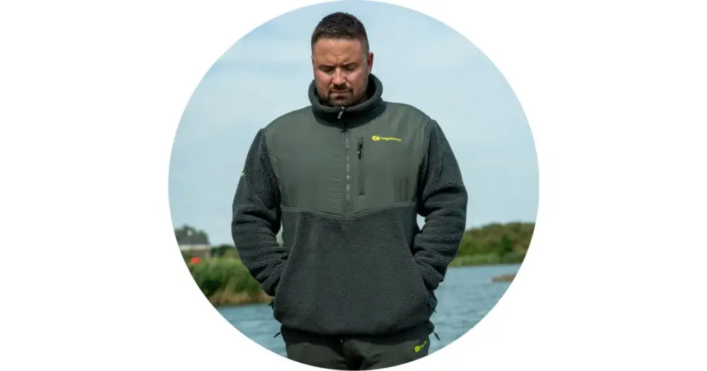 Ověřený RidgeMonkey Bunda APEarel ThermaPro Sherpa Fleece Green - M