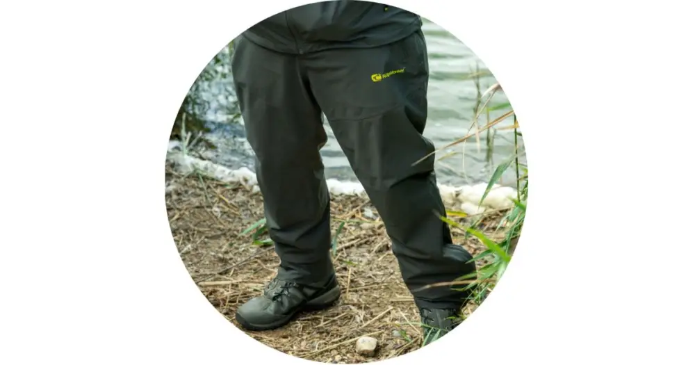 Koupit Online RidgeMonkey Kalhoty APEarel ThermaPro Waterproof Shell Trousers Green - L
