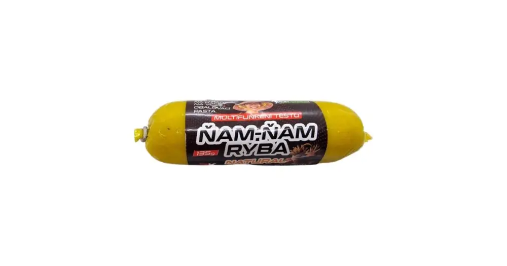 DK Fishing Inovativní Těsto Ňam-Ňam Ryba 135 g - Natural Cenový Hit