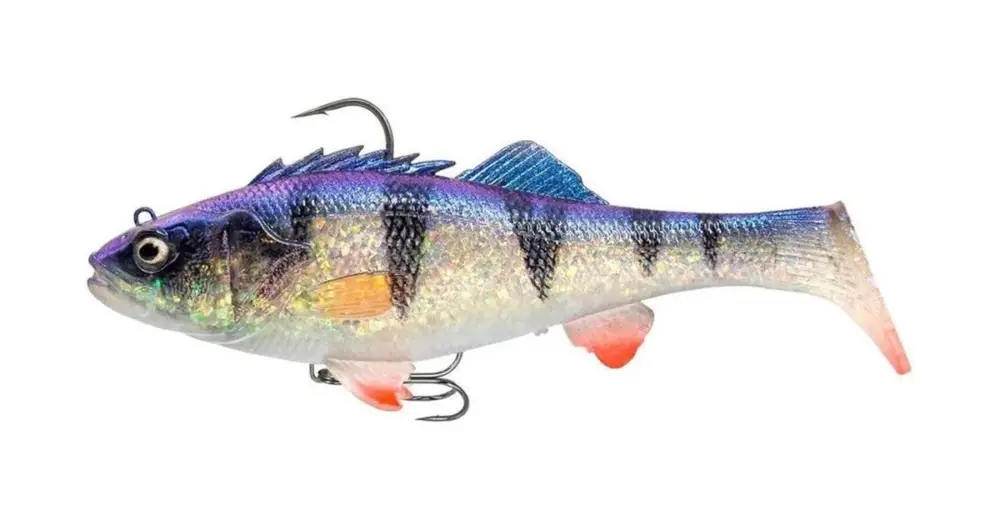 Poslední Šance Savage Gear Gumová Nástraha 3D Perch RTF FS Blue Perch - 17,5 cm 96 g