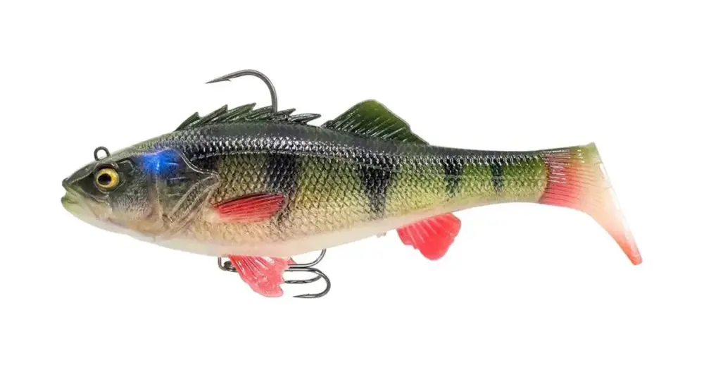 Savage Gear Gumová Nástraha 3D Perch RTF FS Perch - 20 cm 137 g Víkendová Akce