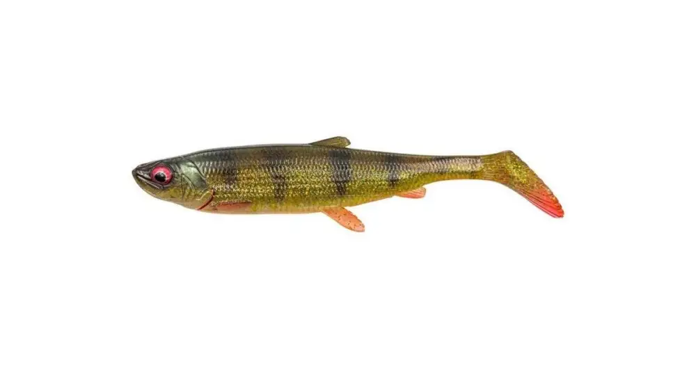 Savage Gear Gumová Nástraha 3D Herring Shad V2 Clear Perch - 28 cm 150 g Nejprodávanější