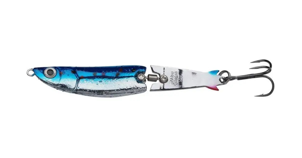Abu Garcia Nástraha Toby Jointed Blue Glitter - 14 g Zlevněný