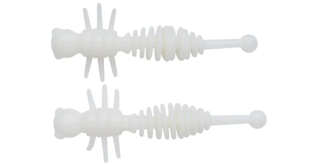Cenový Hit Berkley Gumová Nástraha Powerbait Power Larvae Milky White - 4 cm 12 ks