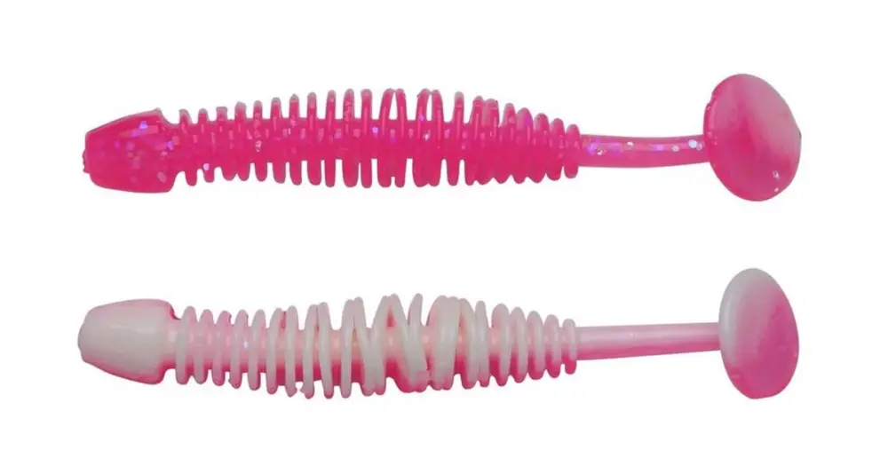 Tovární Cena Berkley Gumová Nástraha Powerbait Power Leech Pink White - 5 cm 12 ks