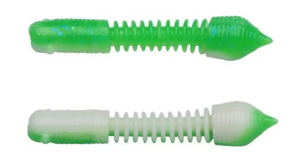 Berkley Gumová Nástraha Powerbait Power Pillar Spring Green White - 5,5 cm 10 ks Speciální Cena