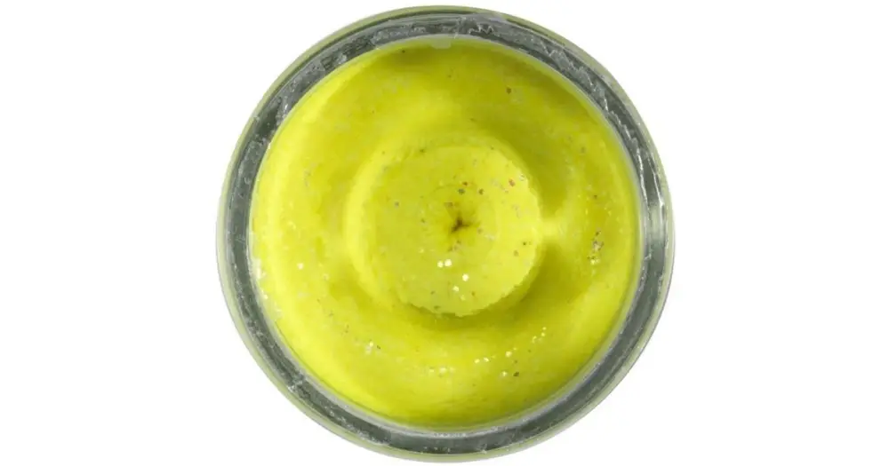 Akční Nabídka Berkley Těsto Na Pstruhy Natural Glitter Troutbait Sýr - Třpytivá Světle Zelená