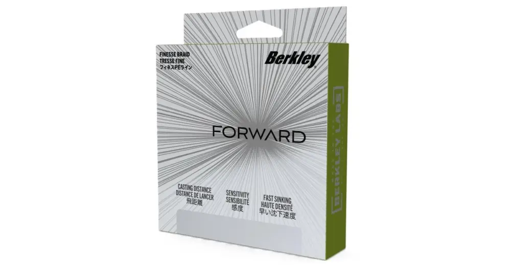 Odeslání Ihned Berkley Splétaná Šňůra Forward Low-Vis Green 300 m - 0,26 mm 15,4 kg