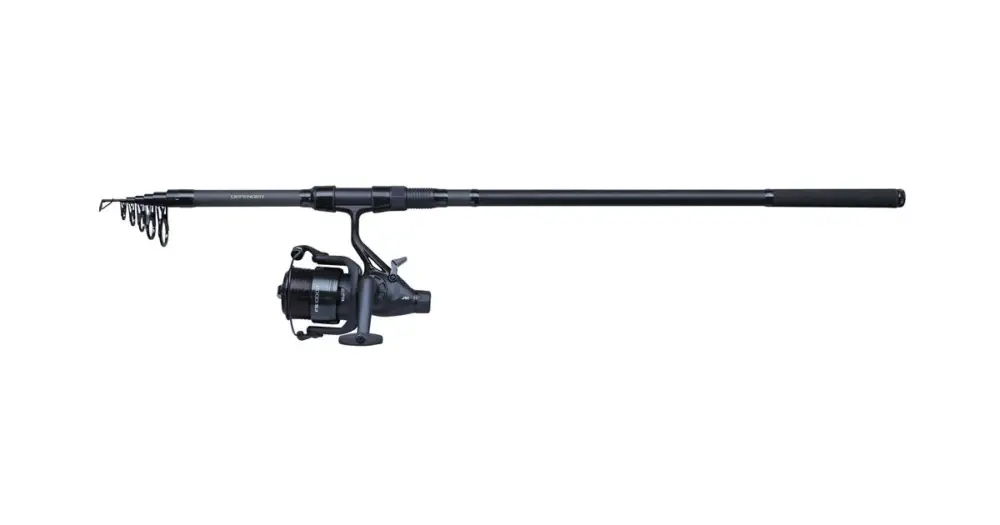 Výhodná Nabídka JRC Prut Defender II Tele Combo 3,60 m 3 lb + Naviják + Pouzdro