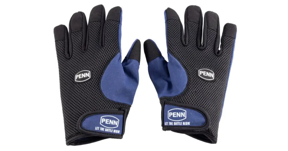 Penn Rukavice Casting Gloves - Velikost M Oblíbený