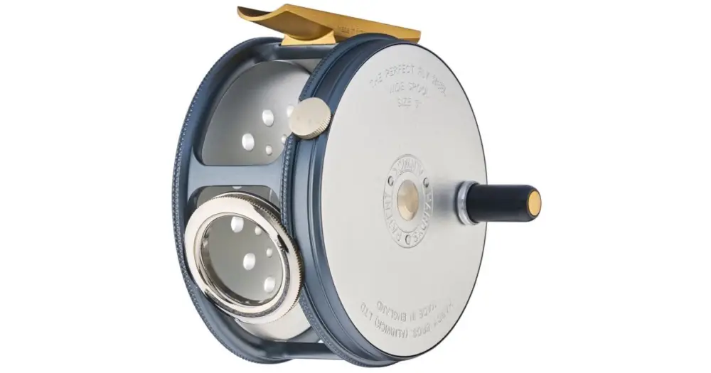 Hardy Naviják 1921 Wide Spool Perfect Fly Reel Levoruký 3 1/2 Finální Výprodej