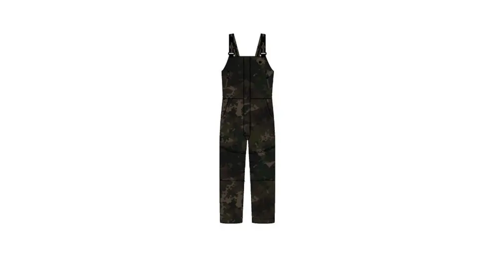Nejlepší Cena Korda Kalhoty Polar Salopettes Dark Kamo - L