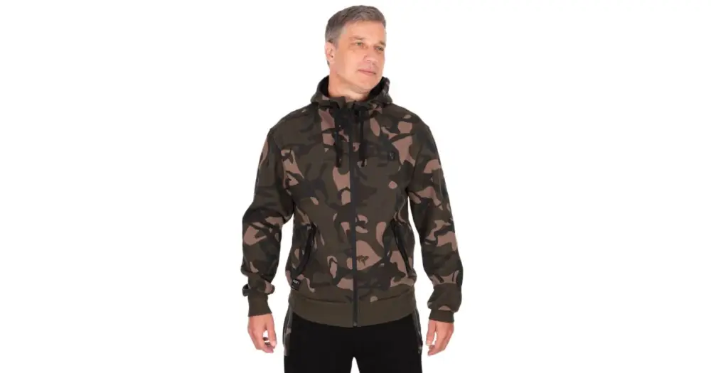 Fox Mikina Camo Full Zip Premium 310 Hoodie - M Novinka