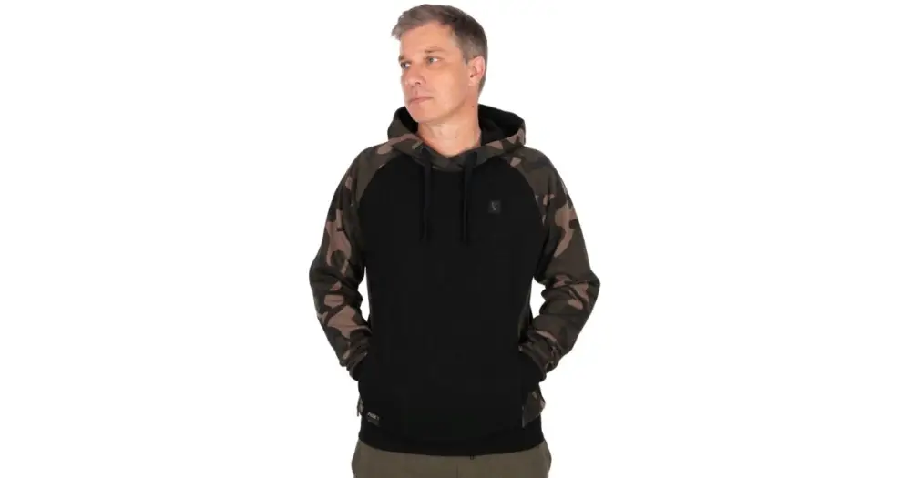 Fox Mikina Black/Camo Pullover Premium 310 Hoodie - S Nakupujte Hned