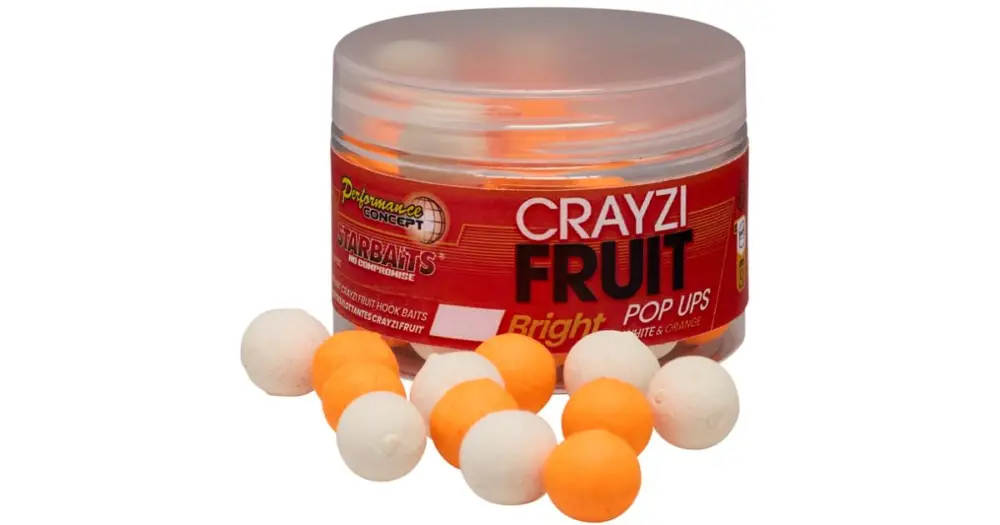 Starbaits Boilie Pop Up Bright Crayzi Fruit 50 g - 16 mm Vysoce Kvalitní