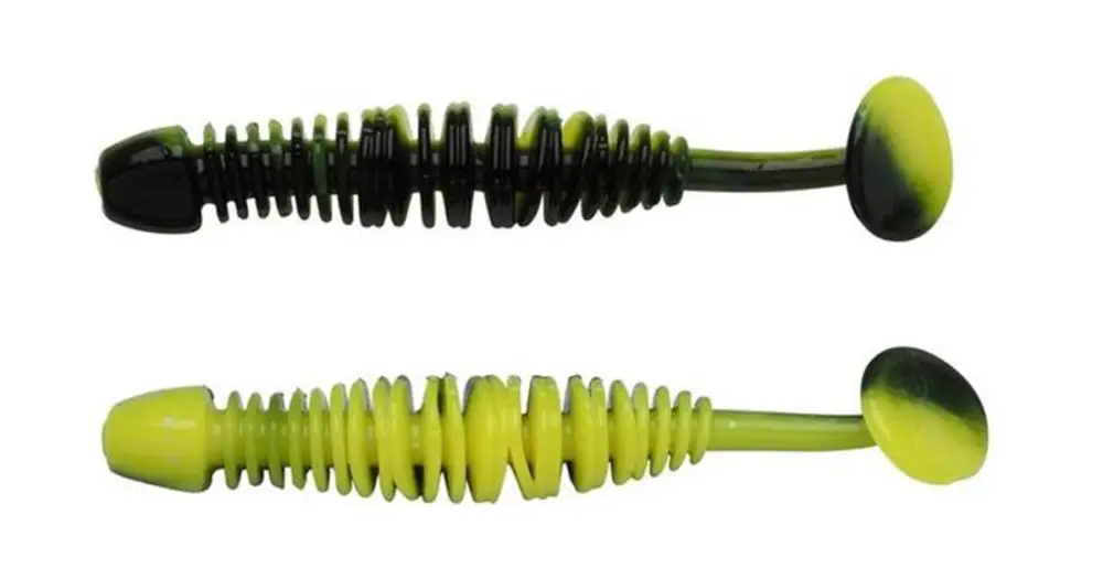 Berkley Gumová Nástraha Powerbait Power Leech Black Sunshine Yellow Horká Nabídka