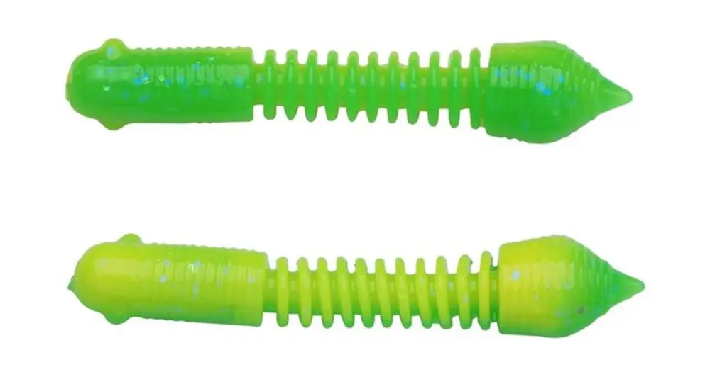 Berkley Gumová Nástraha Powerbait Power Pillar Spring Green Sunshine Yellow Vrácení Zdarma