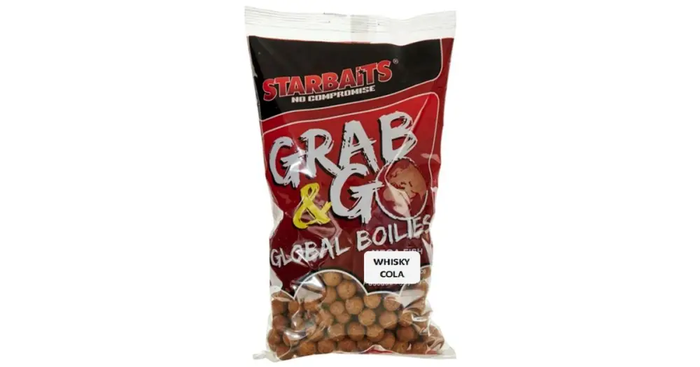 Starbaits Boilies G&G Global Whisky Cola - 1 kg 24 mm Bezpečná Platba