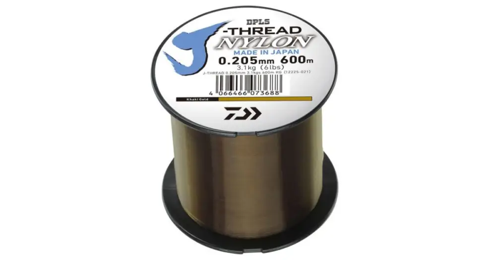 Daiwa Vlasec J-Threads DPLS Khaki Gold 600 m - 0,285 mm 6,10 kg Dokud Zásoby Vydrží