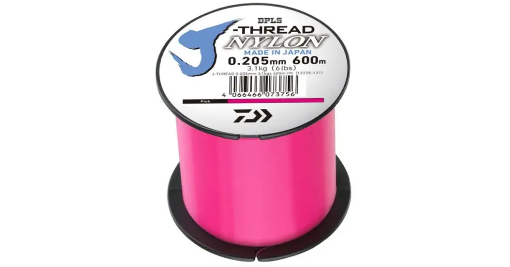 Daiwa Vlasec J-Threads DPLS Pink 600 m - 0,330 mm 8,10 kg Horká Nabídka