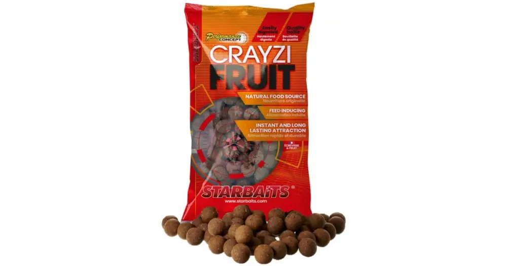 Starbaits Boilies Concept Crayzi Fruit - 800 g 14 mm Nejlepší Cena
