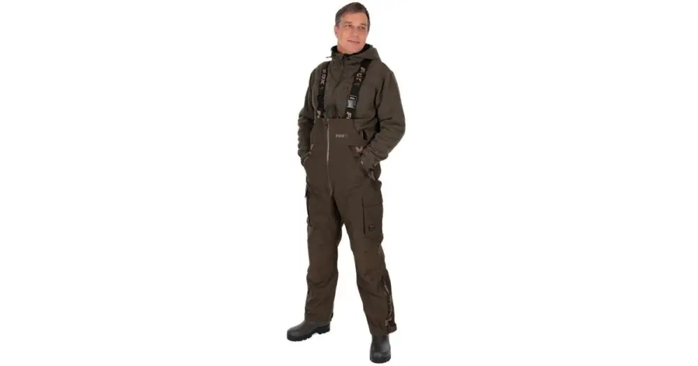 Fox Kalhoty RS25K Khaki Salopettes - M Oblíbený