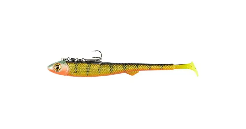 Finální Výprodej Fox Rage Gumová Nástraha Pelagic Ready Rig Slick Fast Natural Perch - 18 cm