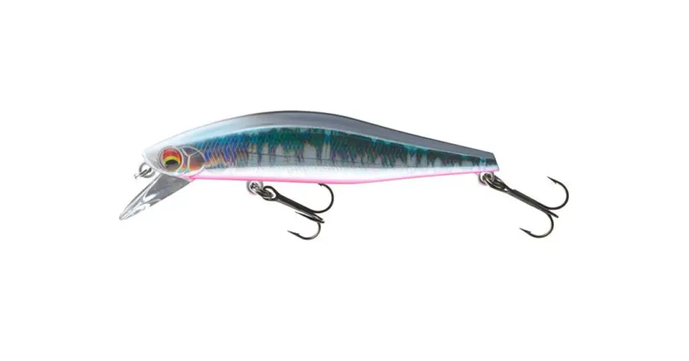 Autentický Daiwa Wobler Tournament Wise Minnow Aurora Sunset Laser - 7 cm 7,5 g