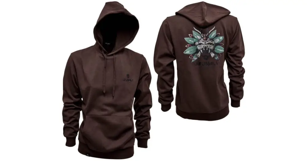 Gunki Mikina Chief Brown Hoody - XL Hit Sezóny