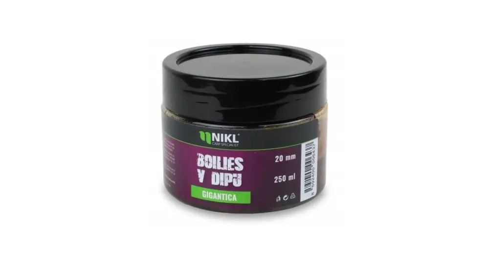 Expresní Doručení Nikl Boilies V Dipu Gigantica 250 g - 24 mm
