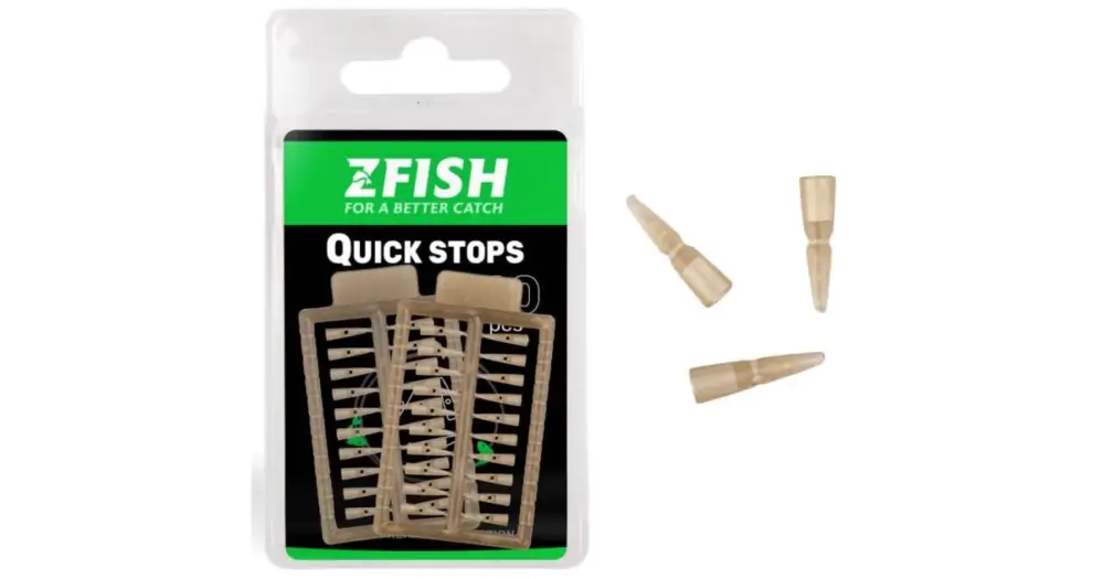 Zfish Zarážky Nekonečné Quick Stops 40 ks Expresní Doručení