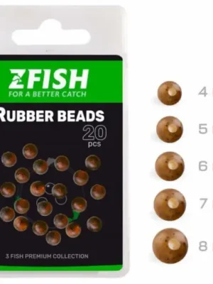 Zfish Gumové Korálky Rubber Beads 20 ks - Průměr 4 mm Objednat Nyní